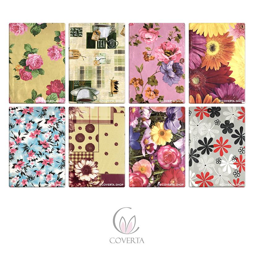 Taplak Meja Makan Motif Plastik Renda Oval 152x229cm