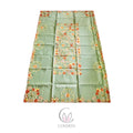 Taplak Meja Makan Bordir Hijau Set Serbet 4-6 Kursi - 135x180cm