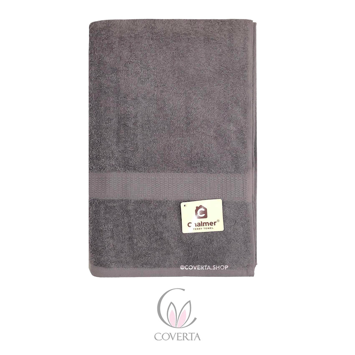 Handuk Mandi Jumbo 80x160cm Grey - Abu Abu