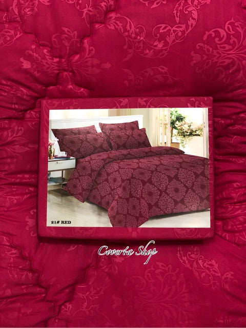Bed Cover Emboss Tanpa Sprei 220x230cm