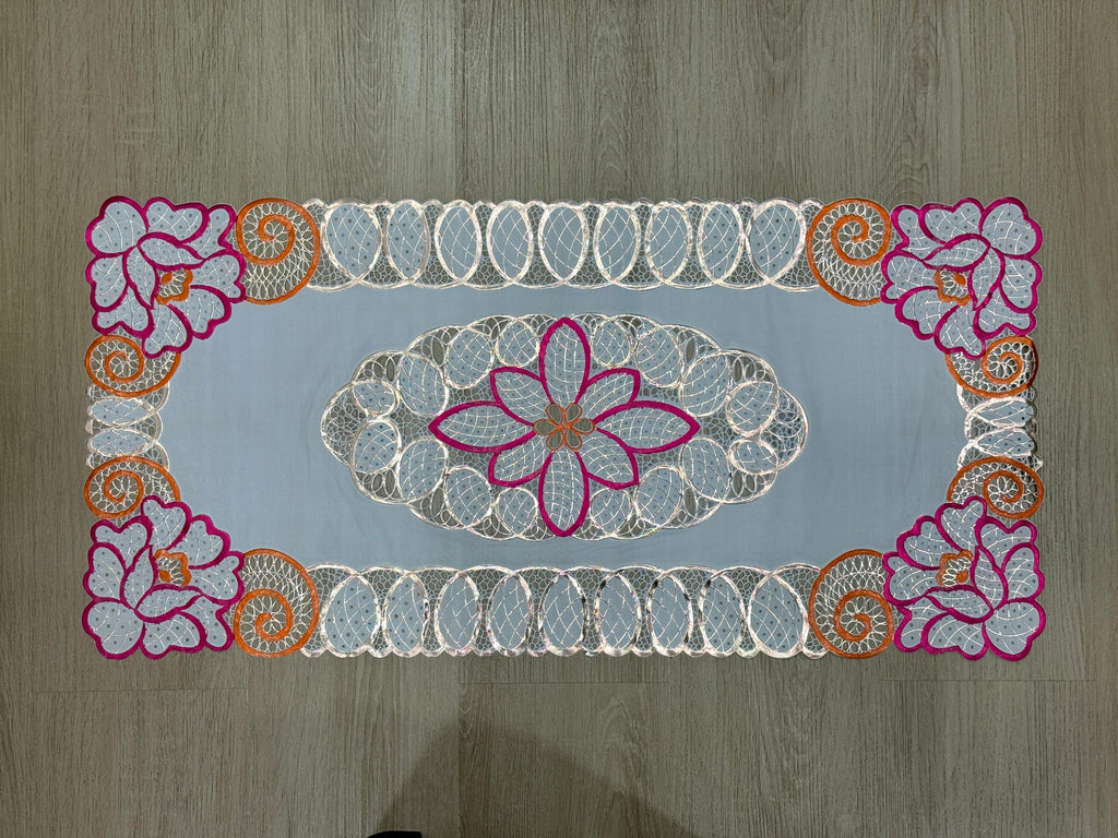 Taplak Meja Tamu Plastik 40x85 cm | Alas Meja Coffee Table | Taplak Meja Minimalis Dekorasi Rumah