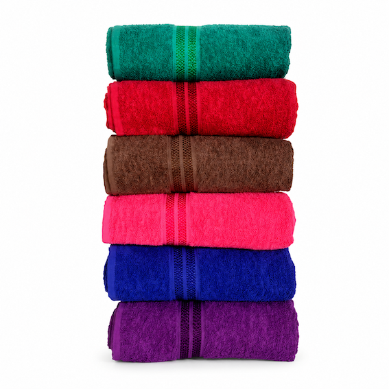 Handuk Mandi Dewasa Polos Aneka Warna Terry Bay