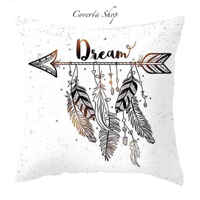Sarung Bantal Kursi Sofa Hias Boho - 45X45cm