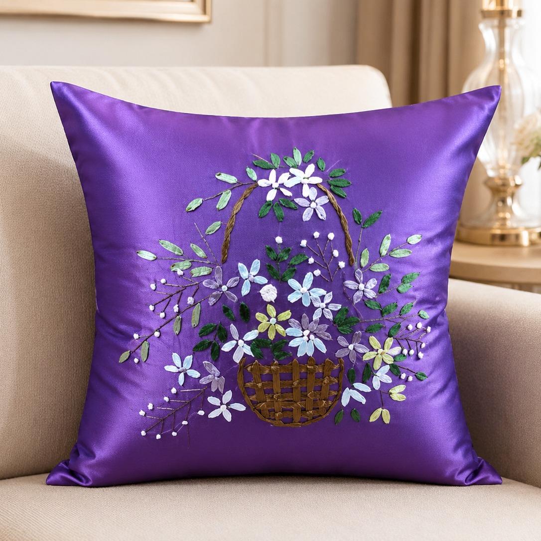 Sarung Bantal Kursi Sofa Satin 50x50cm