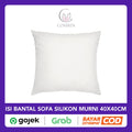 Isi Bantal Kursi Sofa Polos - 100% Silikon Murni - 40x40cm