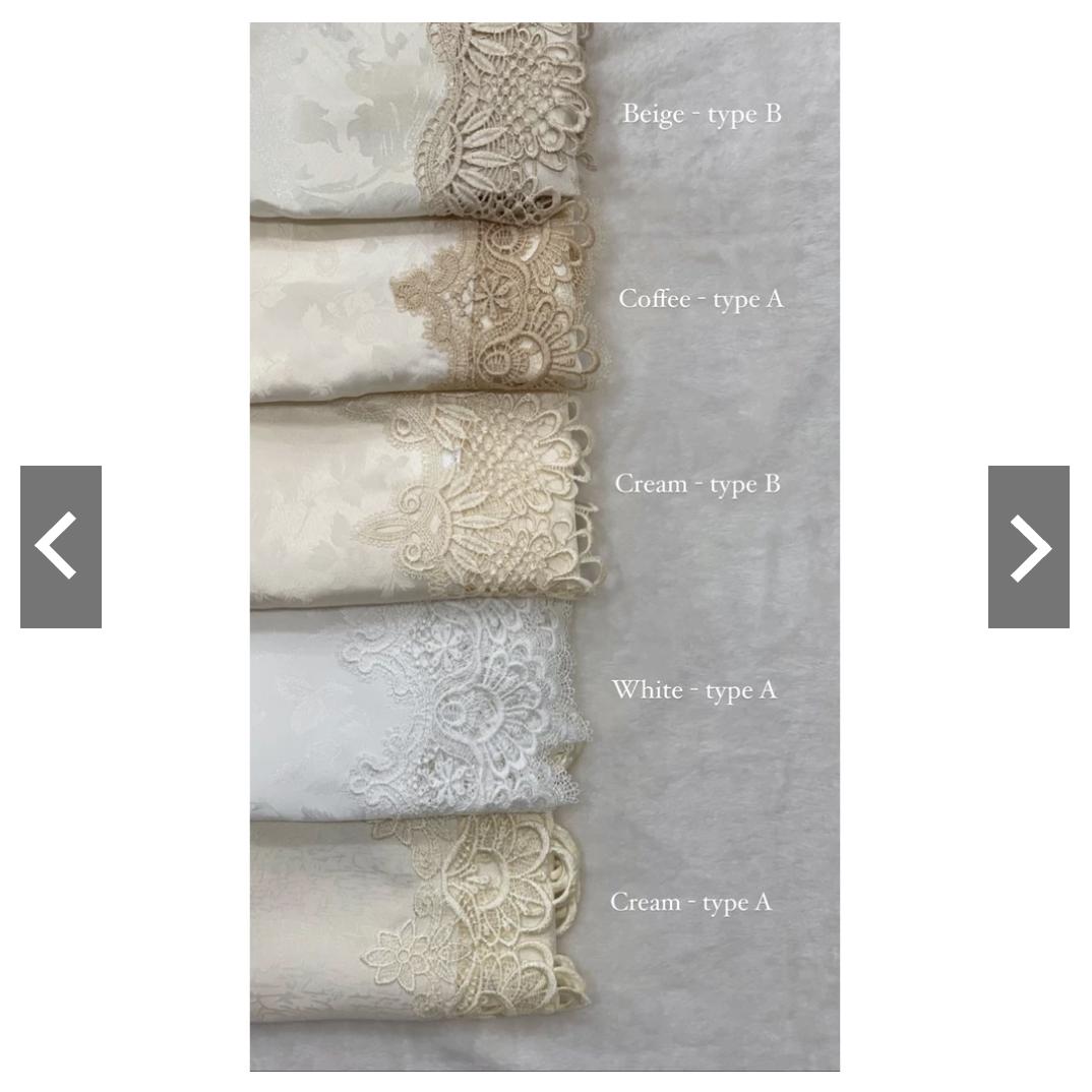 COVERTA Taplak Meja Makan Kain 180x130cm Bordir Segi Eksklusif & Elegant Coffee Tipe A Sarung Kursi Tidak Termasuk