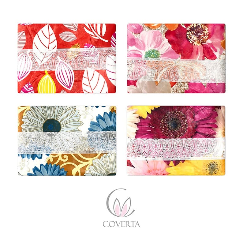 Taplak Meja Makan Plastik Waterproof Motif - Alas Meja Makan Anti Air