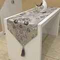 Table Runner Aesthetic Taplak Meja Panjang Jacquard Classic 33x210cm
