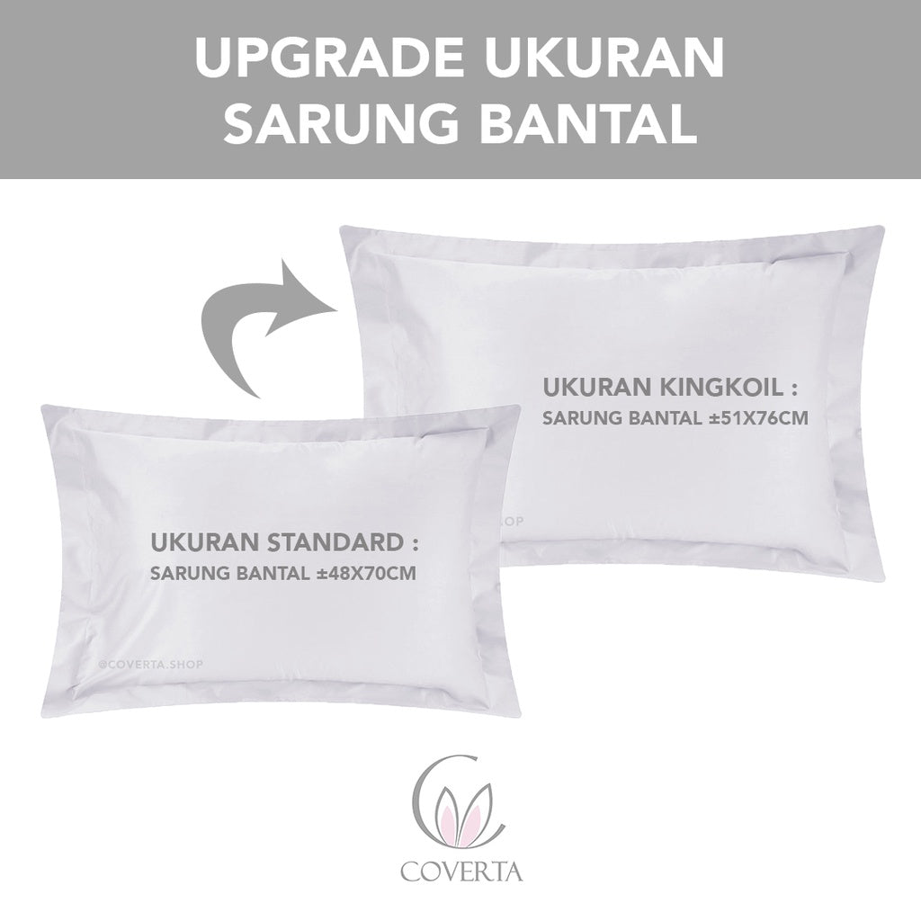 Upgrade Ukuran Sarung Bantal Kepala