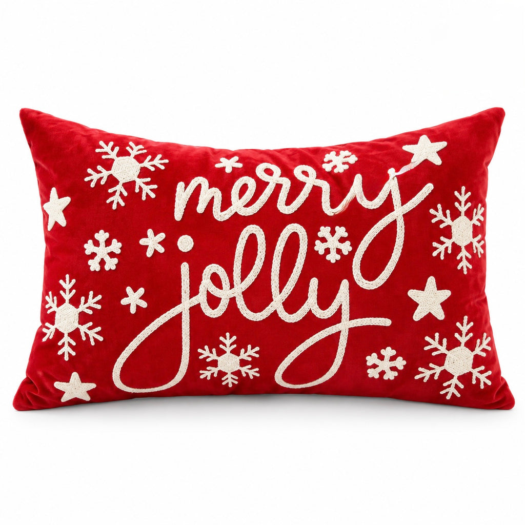 Sarung Bantal Natal 30x50cm Merry Christmas | Cushion Cover Sofa Dekorasi Natal