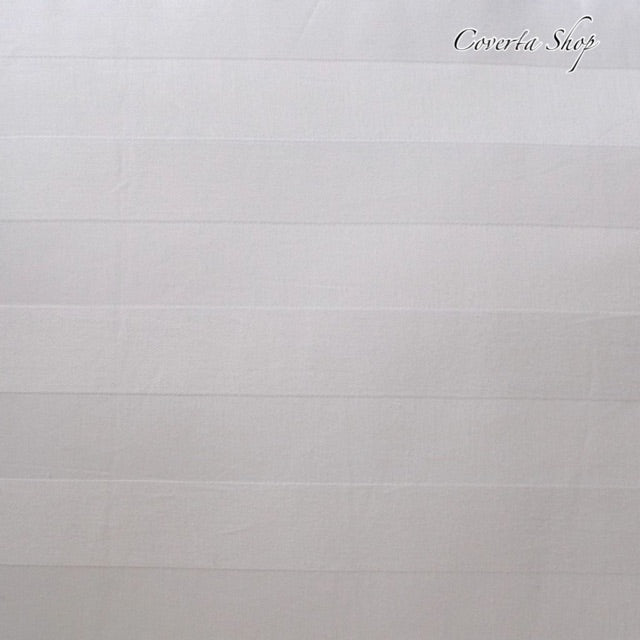 Duvet Cover Hotel Putih Salur / Kotak Dobby 250x230cm