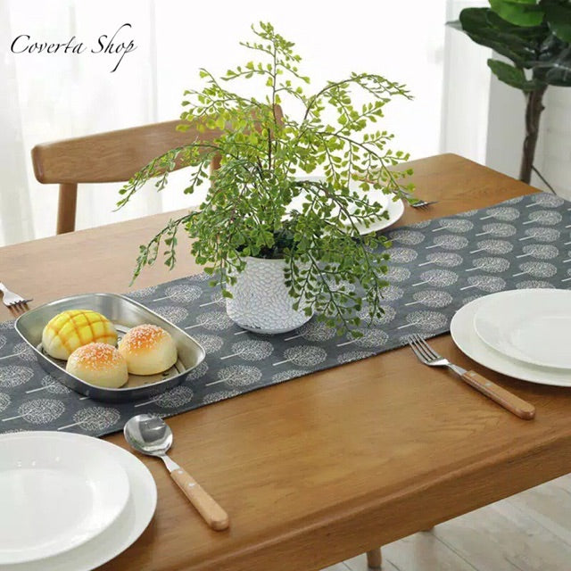 Table Runner - Bed Runner - Taplak Meja - Japan Tree 32x180cm