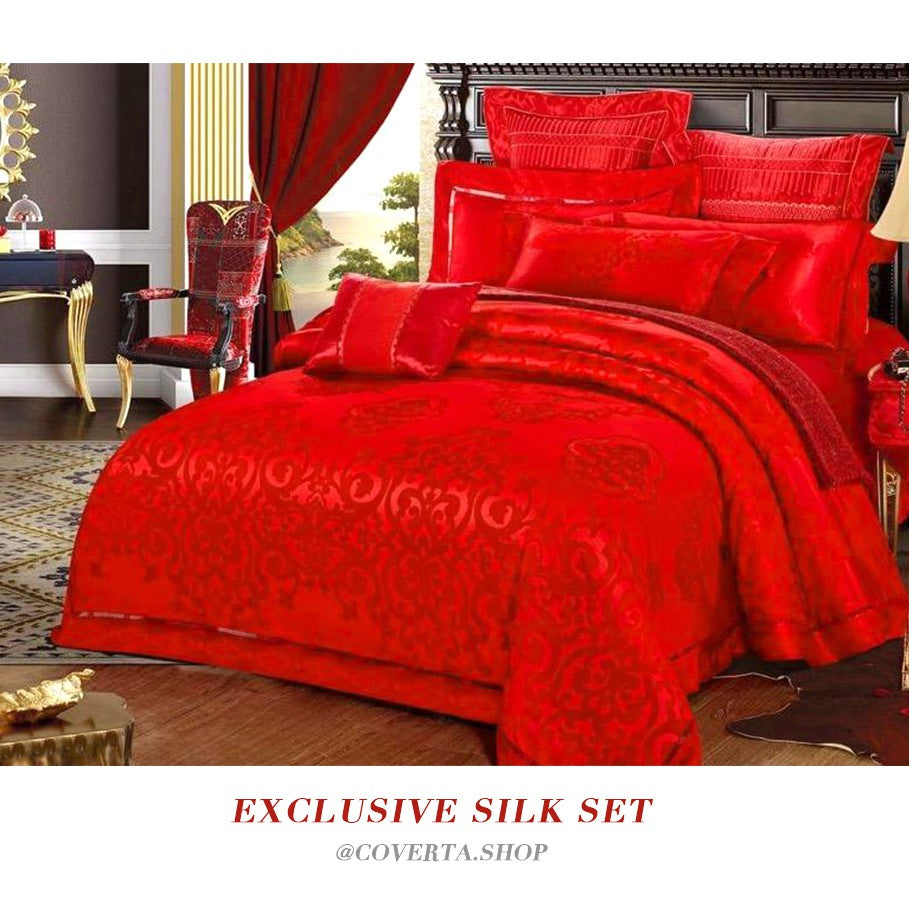 Bed Cover Set Sutra Import - King Size 180x200x40cm