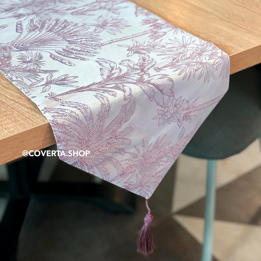 Table Runner DR Vintage - Taplak Meja Makan Estetik Motif Vintage | Alas Meja Tamu Minimalis