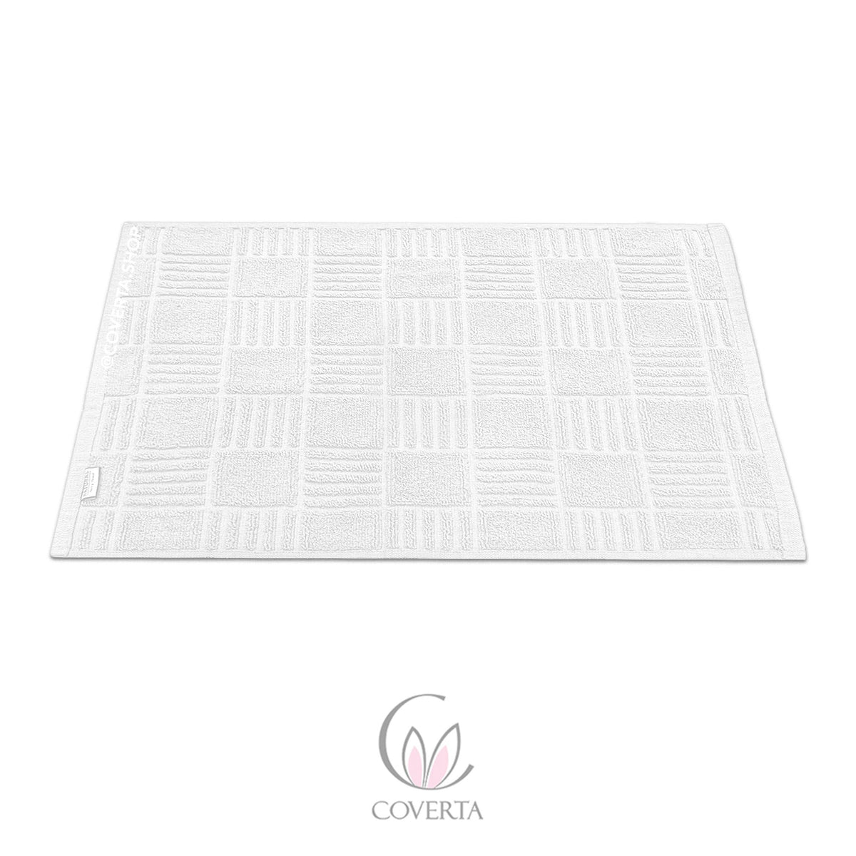 Keset Handuk Mandi Hotel Putih 40x60 cm
