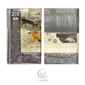 Taplak Meja Makan Plastik Segi Emboss 3D - Size 104x164cm