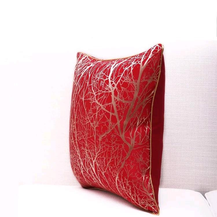 Pillow Cover / Sarung Bantal Kursi Sofa Motif Grass Root 45x45cm