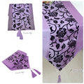 Table Runner - Taplak Meja Panjang - Purple - 28x200cm