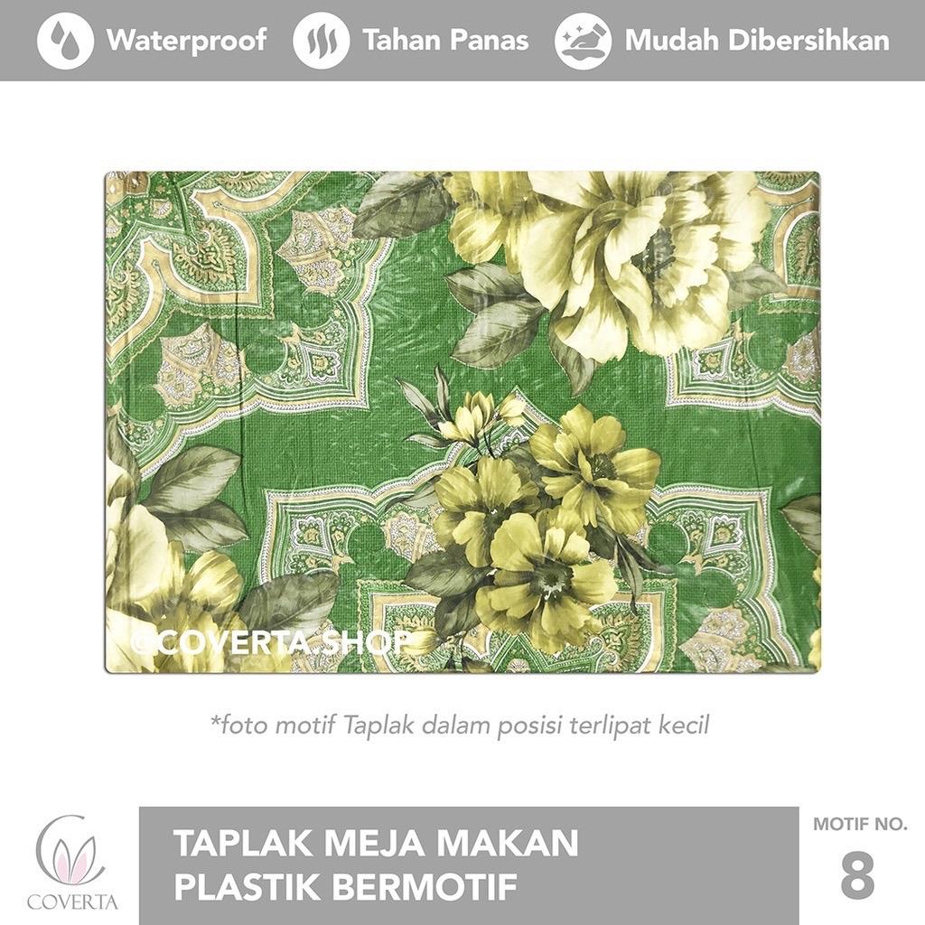 Taplak Meja Makan Waterproof OVAL Aesthetic Anti Air