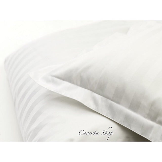 Sprei Hotel Dobby Putih Salur - Kotak 90/100/120x200x40cm