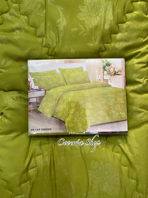 BedCover Set Single Polos Emboss Herme 120x200x30cm