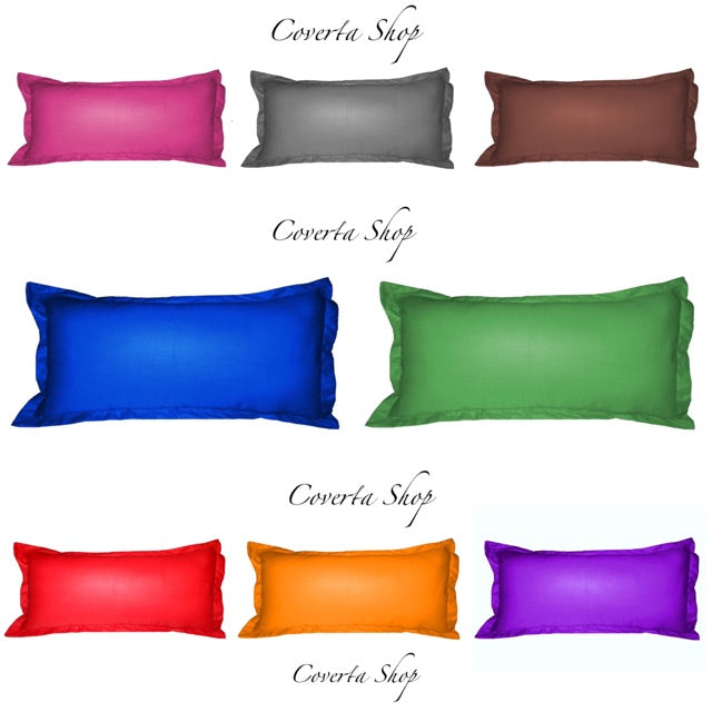 Sarung Bantal Cinta Katun Polos 50x95cm