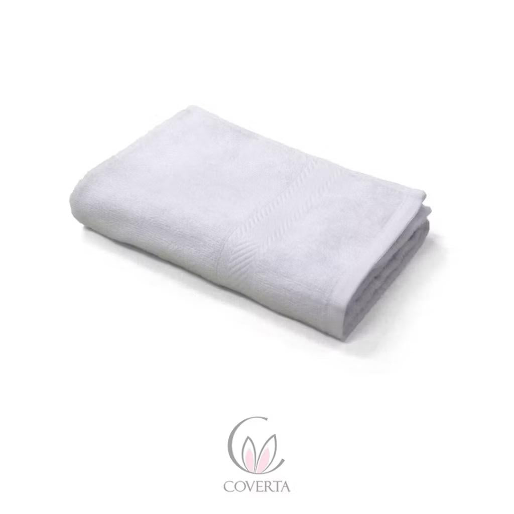 Handuk Hotel Premium Custom Bordir Logo - Grosir Handuk Salon - Handuk Klinik - Handuk Souvenir 100% Katun