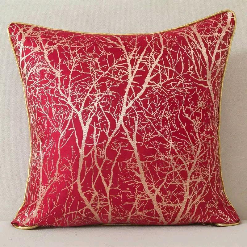 Pillow Cover / Sarung Bantal Kursi Sofa Motif Grass Root 45x45cm