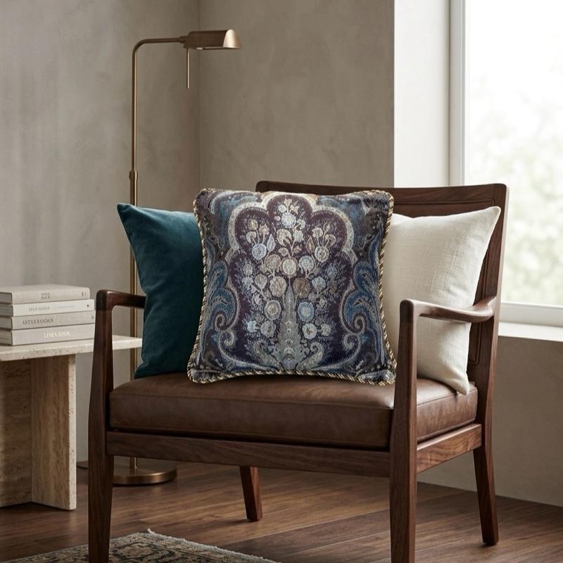 Sarung Bantal Kursi Ruang Tamu Aladdin | Cushion Cover Sofa Dekorasi Rumah Aesthetic 45x45cm