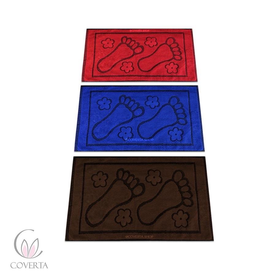 Keset Handuk Motif Kaki | Keset Dapur | Keset Kamar Mandi 40x60 cm