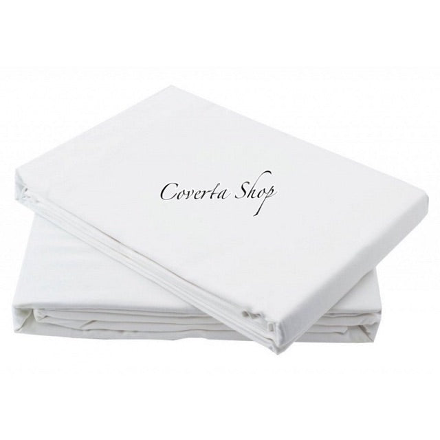 Bed Cover Set Hotel Putih Polos 160/180/200x200x30cm