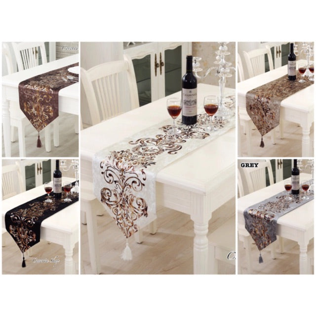 Table Runner / Bed Runner - Taplak Panjang - Luxury - 33x180cm