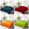 Selimut Tebal Polos Bulu Halus Hotel 200x220cm