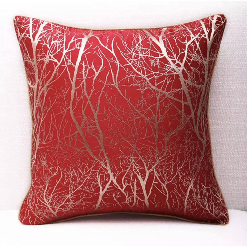 Pillow Cover / Sarung Bantal Kursi Sofa Motif Grass Root 45x45cm