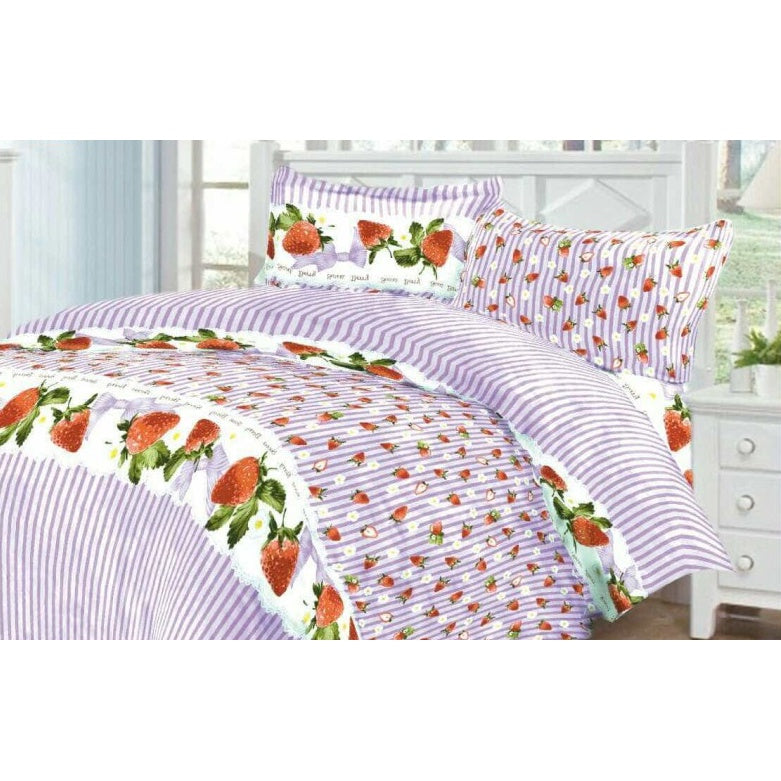 BedCover Set Katun Lilac - 160/180/200x200x30cm