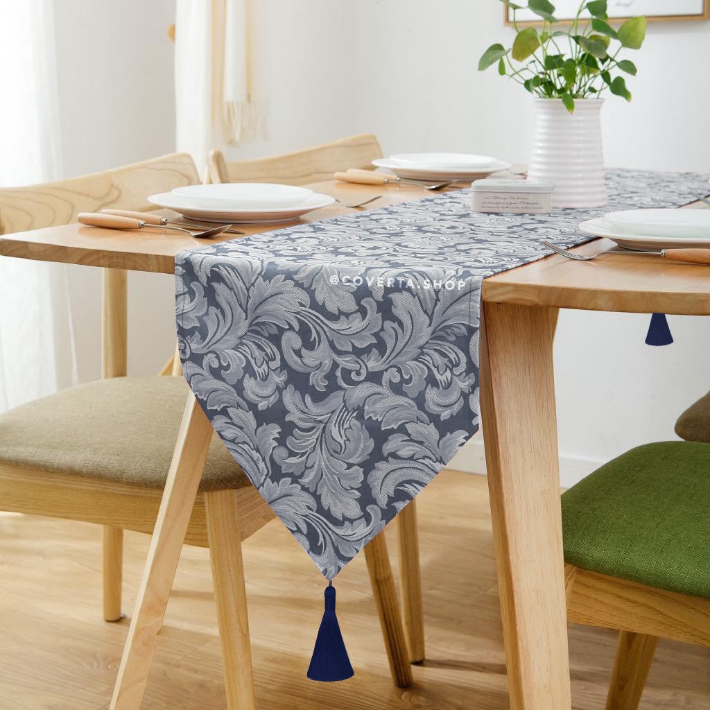 Table Runner / Bed Runner - Taplak Panjang - Jacquard - 33x180cm