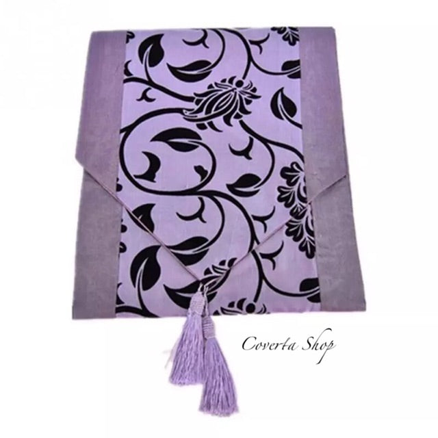 Table Runner - Taplak Meja Panjang - Purple - 28x200cm