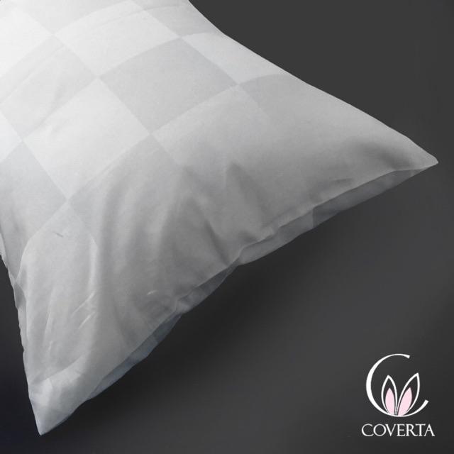 Sarung Bantal Tidur Dobby Standar Hotel Tanpa Bingkai 45x70cm