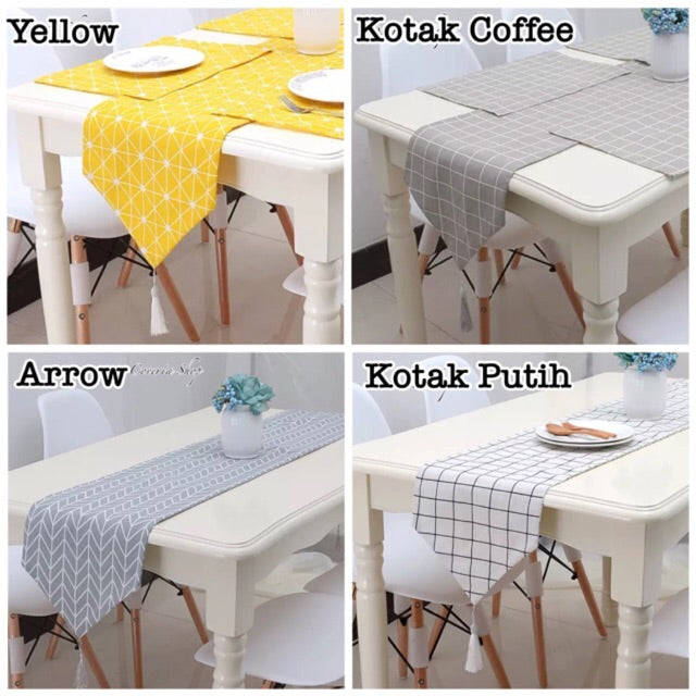 Table Runner / Bed Runner - Taplak Meja - 28x240cm