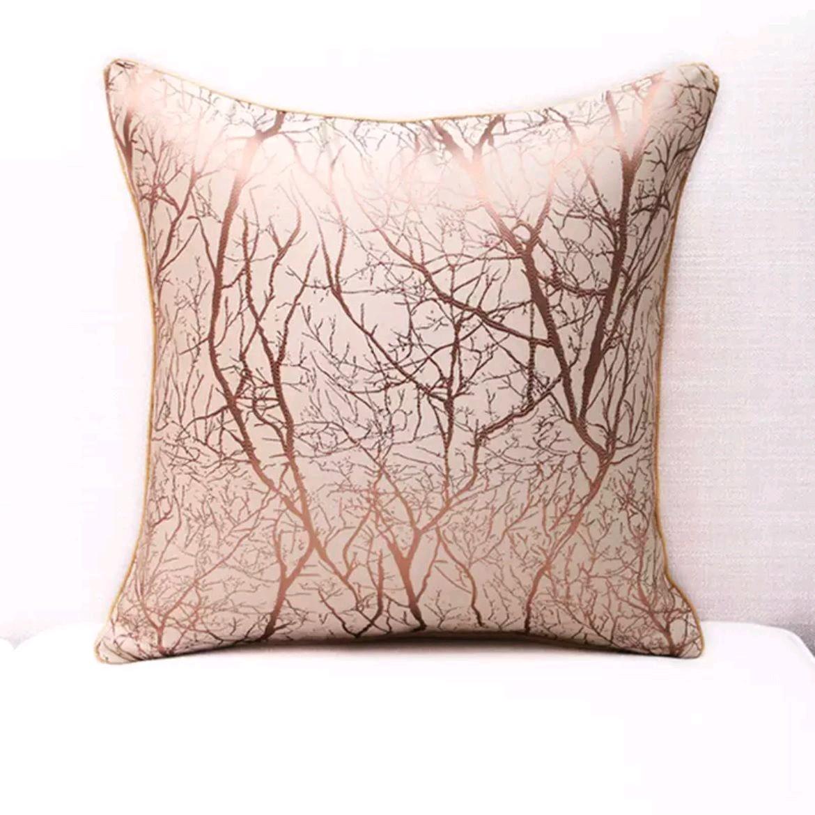 Pillow Cover / Sarung Bantal Kursi Sofa Motif Grass Root 45x45cm
