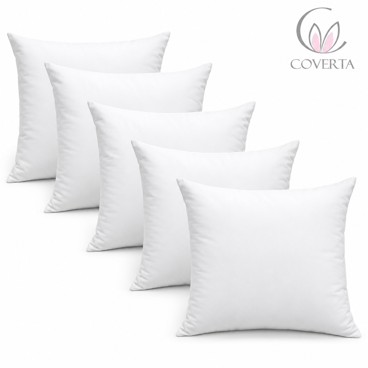 Isi Bantal Kursi Sofa Polos - 100% Silikon Murni - 40x40cm