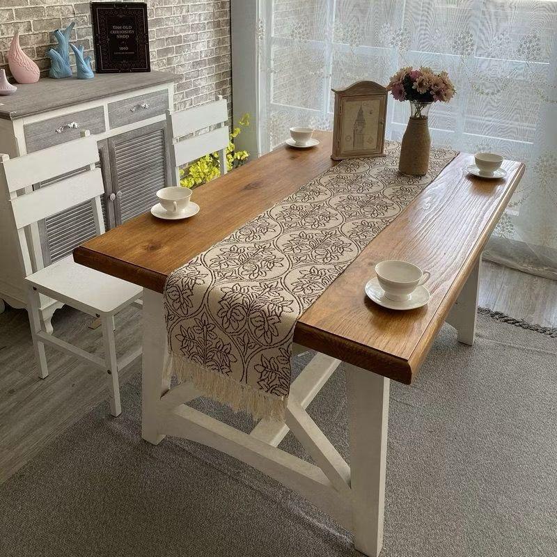 Table Runner Rumbai Tenun Heritage | Taplak Meja Panjang Elegan