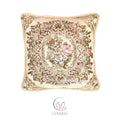 Sarung Bantal Sofa Belgian Floral Premium 45x45cm – Vintage Elegan Bahan Tebal dan Halus