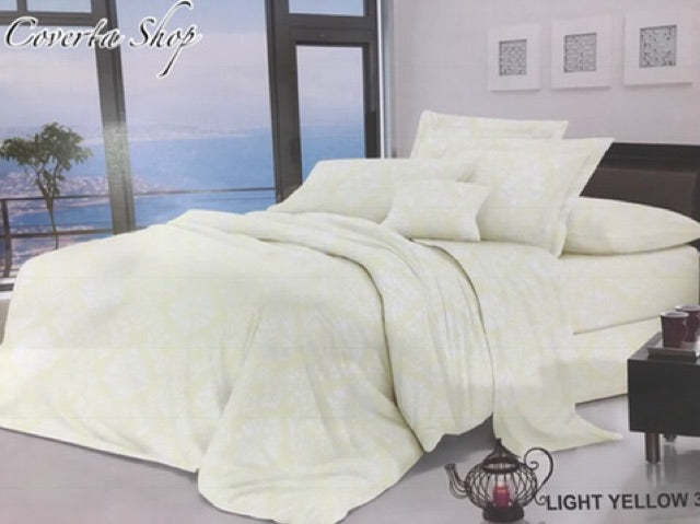 Bed Cover Set Single Polos Emboss 120x200x30cm