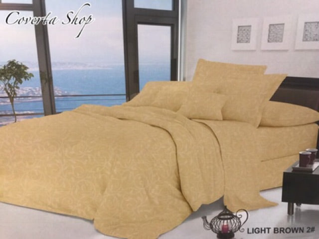 Bed Cover Set Single Polos Emboss 120x200x30cm