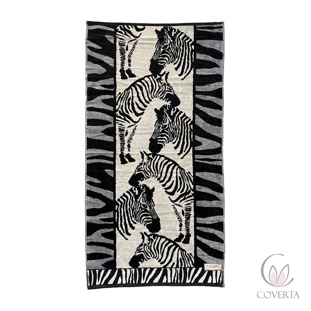 Handuk Mandi Dewasa Premium Motif Leopard Safari 65x130cm