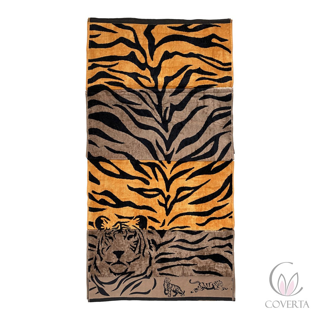 Handuk Mandi Dewasa Premium Motif Leopard Safari 65x130cm