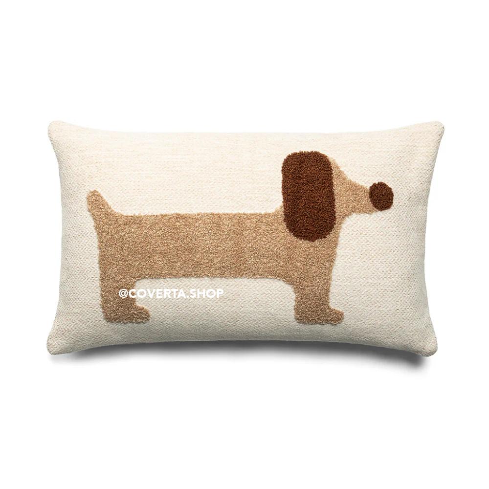 Sarung Bantal Kursi Sofa Premium Doggy Puppy 45x45cm