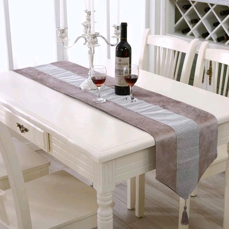 Table Runner Meja Tamu | Bed Runner | Taplak Meja Panjang Syahrini Hiasan Meja