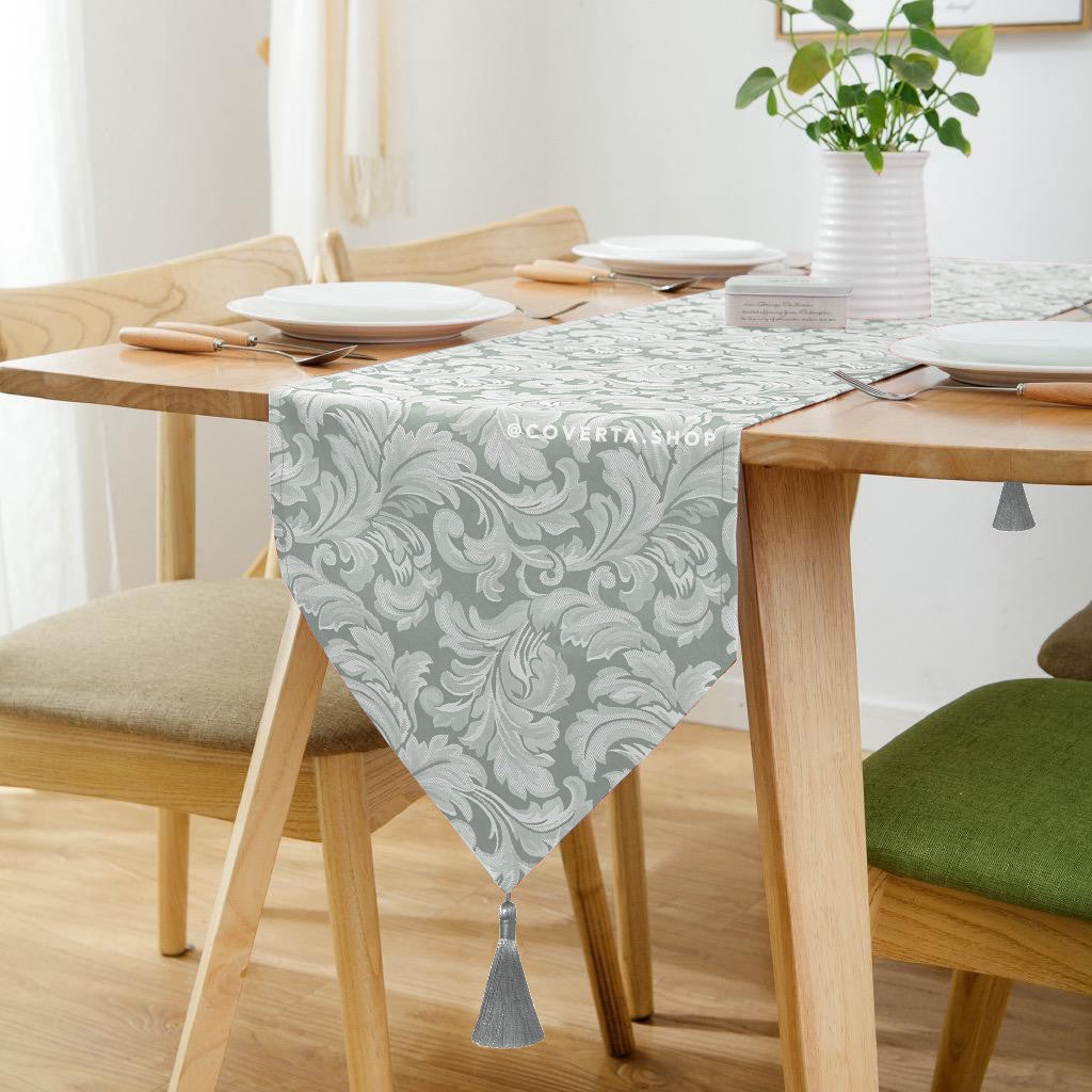 Table Runner / Bed Runner - Taplak Panjang - Jacquard - 33x180cm